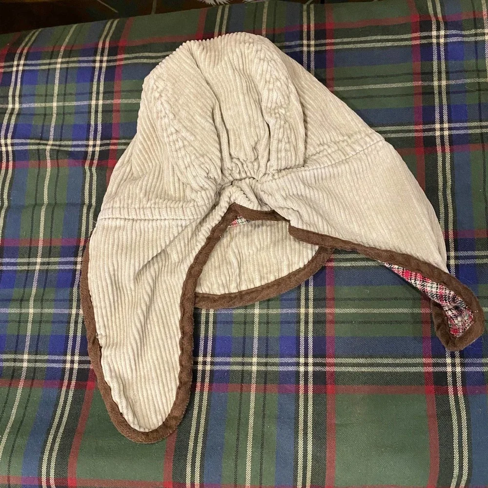 Kid Connection Toddler‎ 100% Cotton Corduroy Ear Flap Hat